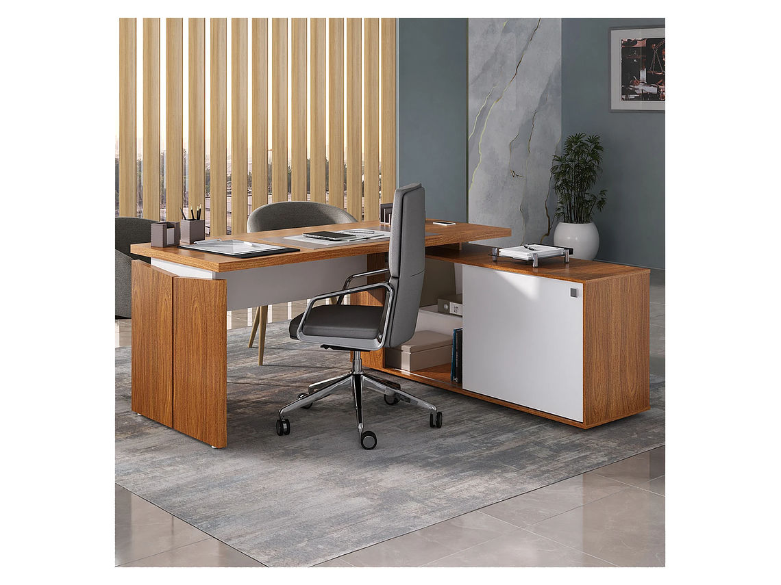 ESCRITORIO RÖDLER RD1095 PROFESIONAL CAFÉ BLANCO 7