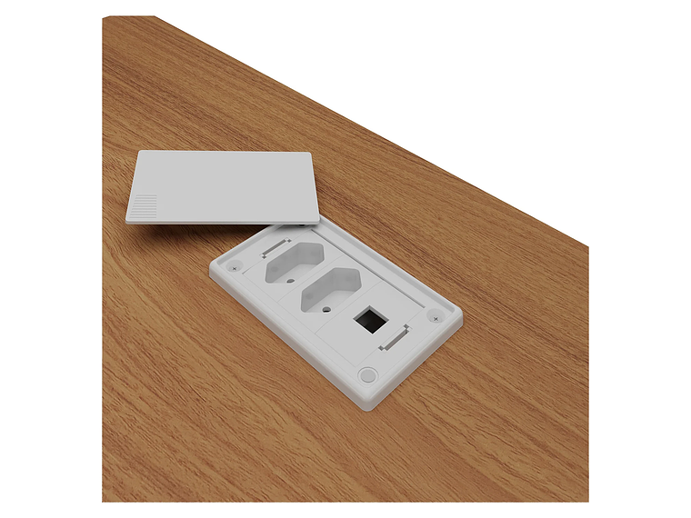 ESCRITORIO RÖDLER RD1095 PROFESIONAL CAFÉ BLANCO 8