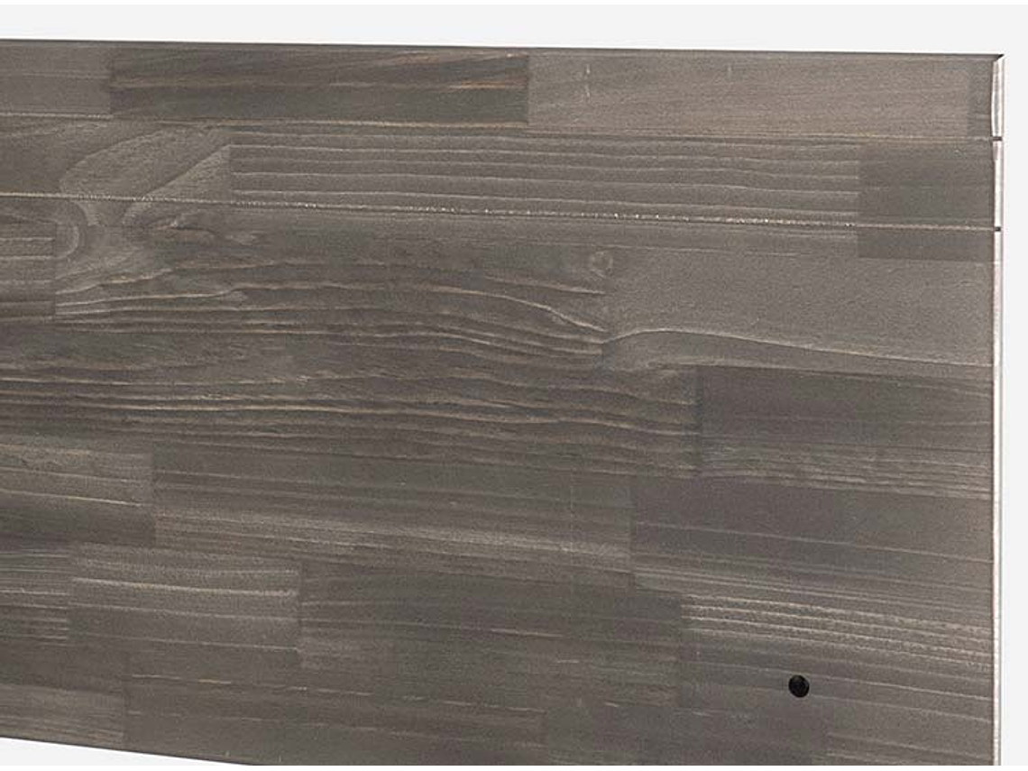 JUEGO DE DORMITORIO ROSEN CAMA EUROPEA ERGO T NEW 1 PLAZA CAFÉ + RESPALDO TABOR GRAFITO 4