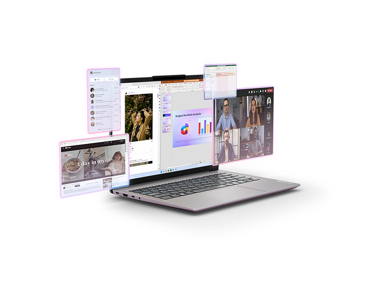 NOTEBOOK LENOVO IDEAPAD SLIM 5 14IMH9 INTEL CORE ULTRA 7 16GB RAM 1TB SSD 14” 3