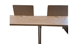 ESTACION ISLA PARA 4 PERSONAS, FOUR SEASONS DOBLE CUBIERTA 4 CAJONERAS. ROBLE PROVENZAL