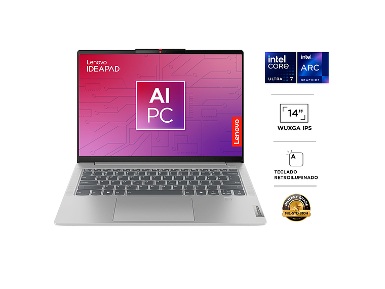 NOTEBOOK LENOVO IDEAPAD SLIM 5 14IMH9 INTEL CORE ULTRA 7 16GB RAM 1TB SSD 14” 5