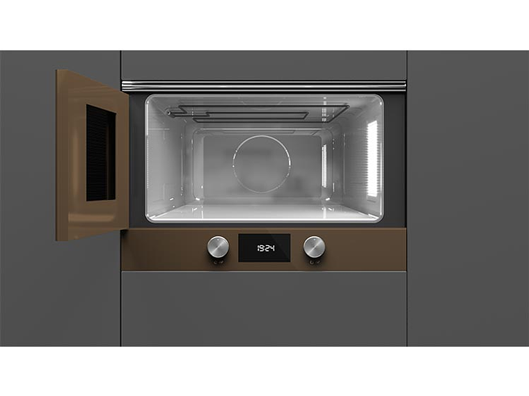 MICROONDAS TEKA 22 L ML 8220 EMPOTRADO LONDON BRICK SIN PLATO GIRATORIO 9