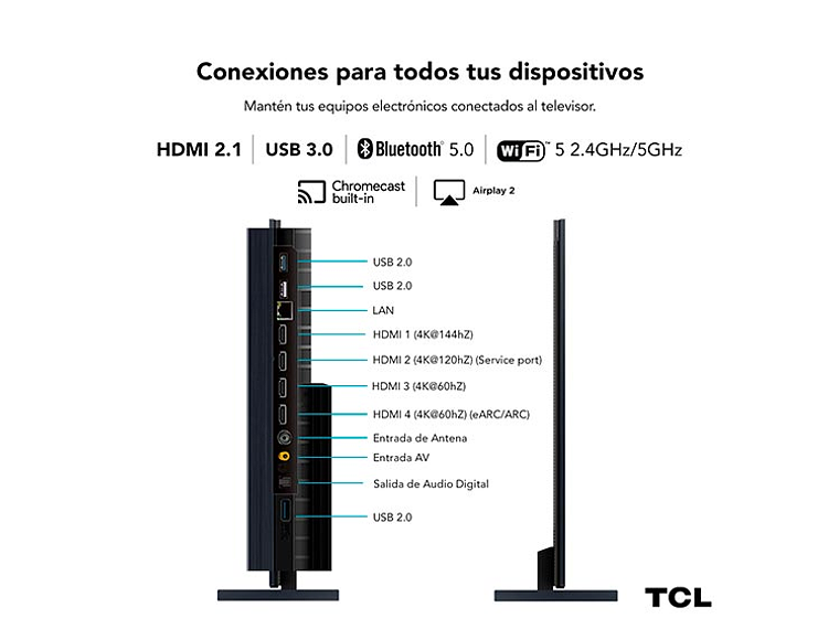 SMART TV TCL MINI LED UHD 4K 75