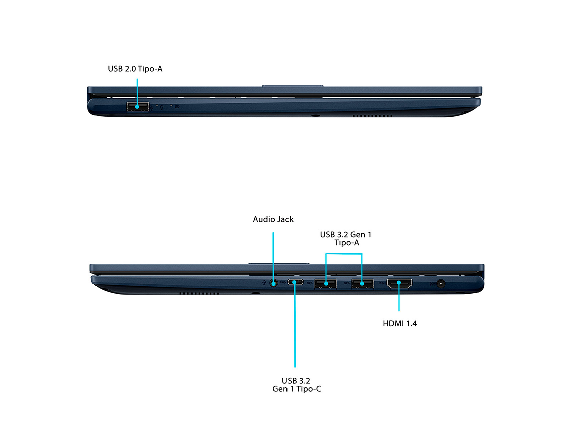 NOTEBOOK ASUS VIVOBOOK 15 X1504VA-E83579W INTEL CORE 5 8GB RAM 512GB SSD TOUCH 15.6” 3