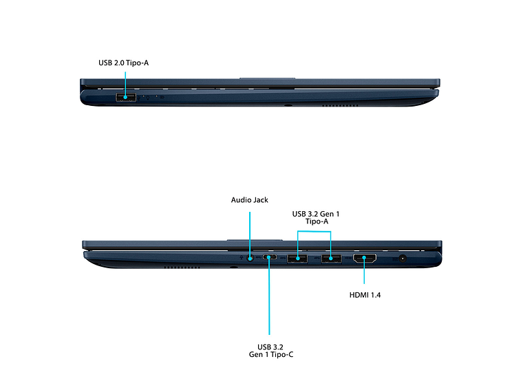 NOTEBOOK ASUS VIVOBOOK 15 X1504VA-E83579W INTEL CORE 5 8GB RAM 512GB SSD TOUCH 15.6” 3