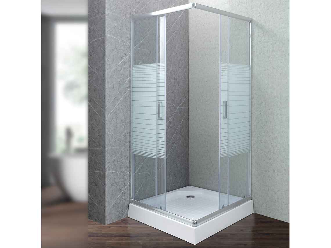 SHOWER RECTO STRAVA BLANCO 70X70CM 2