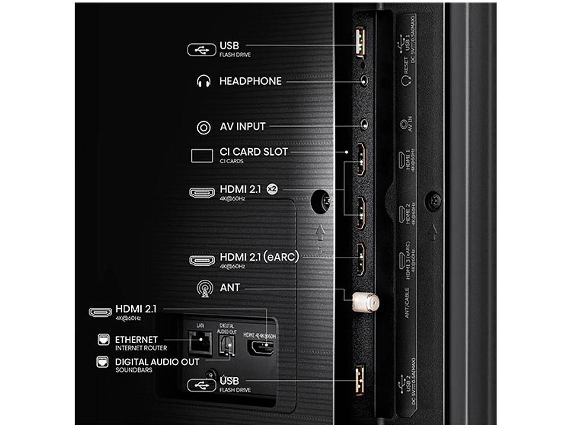 TELEVISOR SMART TV HISENSE MINILED 4K UHD 85”85U8N 7