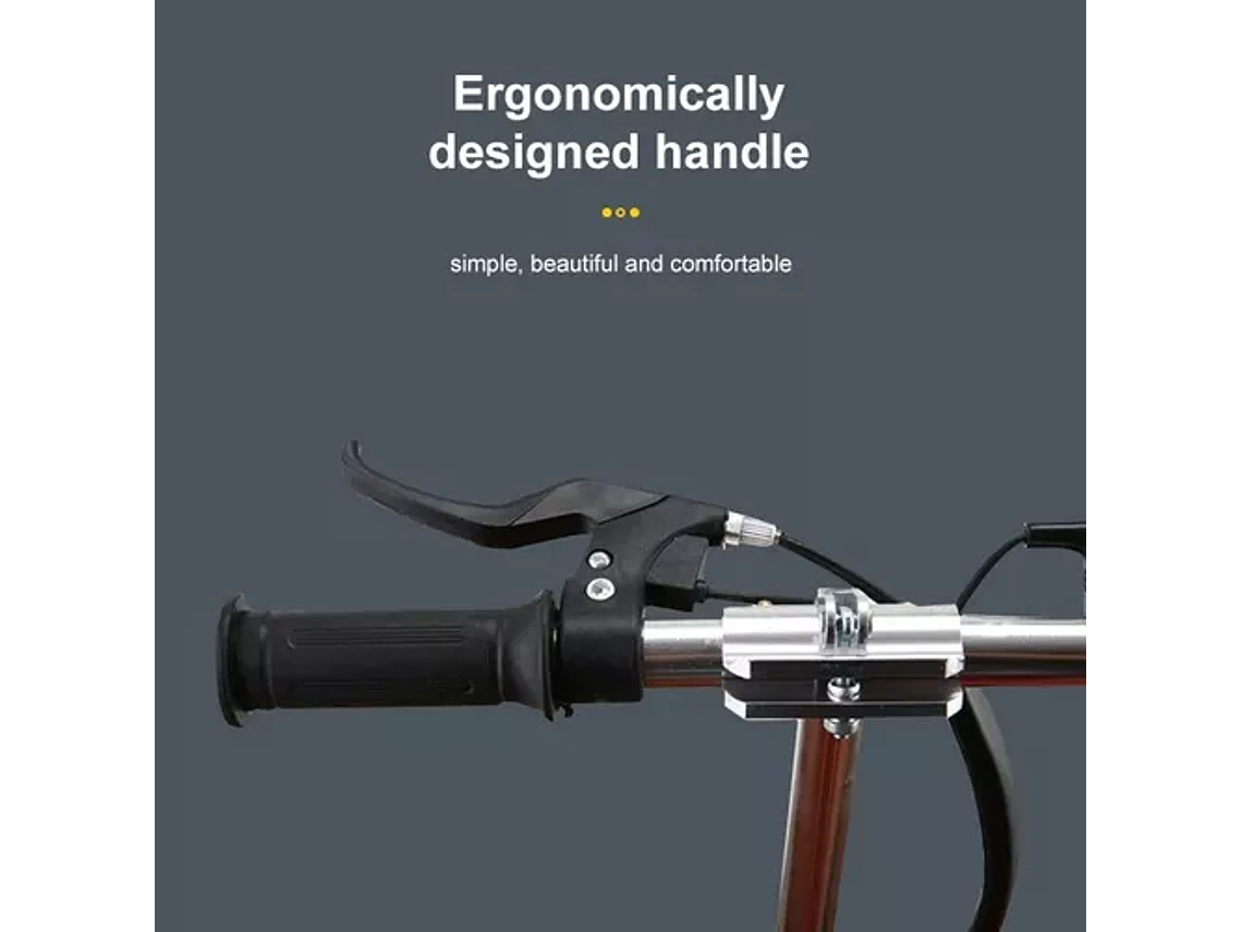 SCOOTER ADULTO ELÉCTRICO PLEGABLE METALICO 2 RUEDAS 15 KM/H / 215197 2