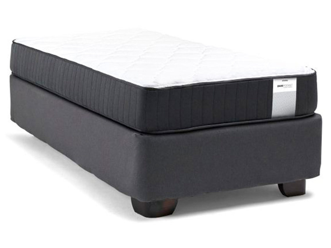 CAMA AMERICANA DRIMKIP DUO POCKET PLUS 1 PLAZA GRIS 3