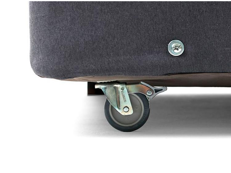 CAMA AMERICANA DRIMKIP DUO POCKET PLUS 1 PLAZA GRIS 6