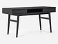 ESCRITORIO ROSEN ELDON NEGRO MADERA - Miniatura 1