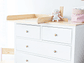 CÓMODA MUDADOR PARA BEBÉ BLANCO | 100 X 100 X 50 CM | MMARS - Miniatura 4