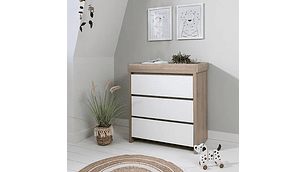 MUDADOR/CÓMODA MODENA | BLANCO