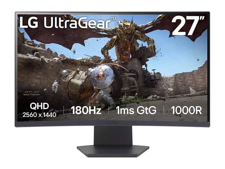 MONITOR LG ULTRAGEAR 32GS60QC-B QHD 31.5' 8