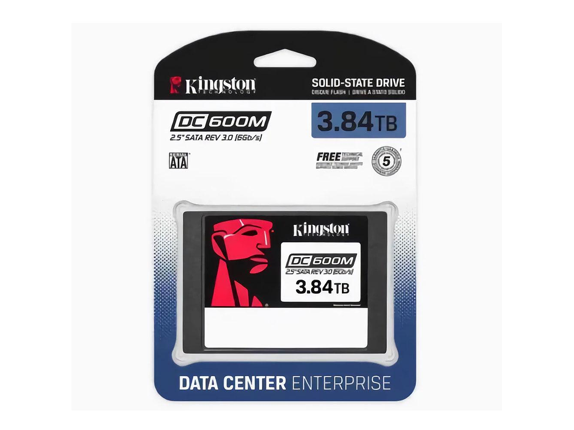 DISCO SSD KINGSTON DATA CENTER ENTERPRISE DC600M 3.84TB 2.5' 3
