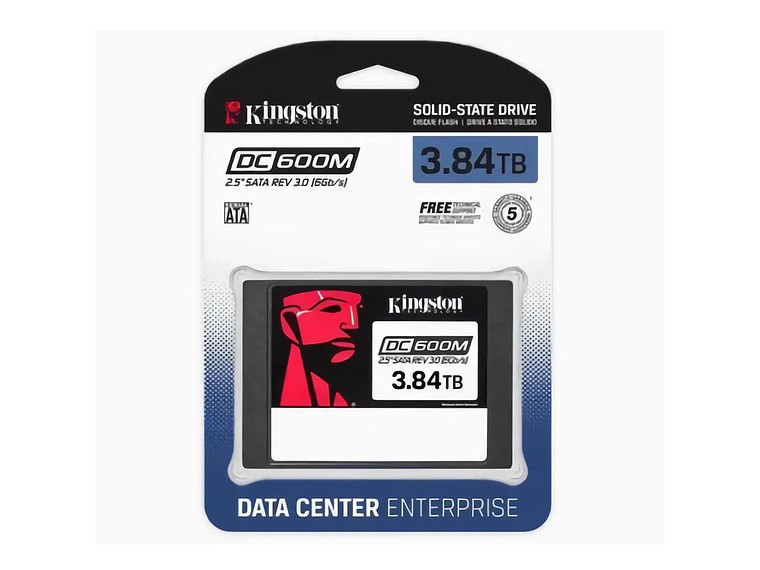 DISCO SSD KINGSTON DATA CENTER ENTERPRISE DC600M 3.84TB 2.5' 3