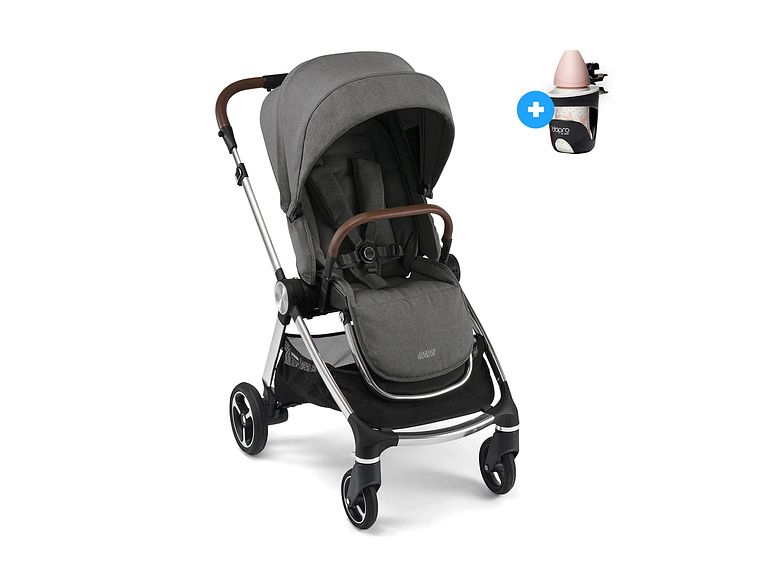  COCHE STRADA GRIS + PORTA VASOS 1