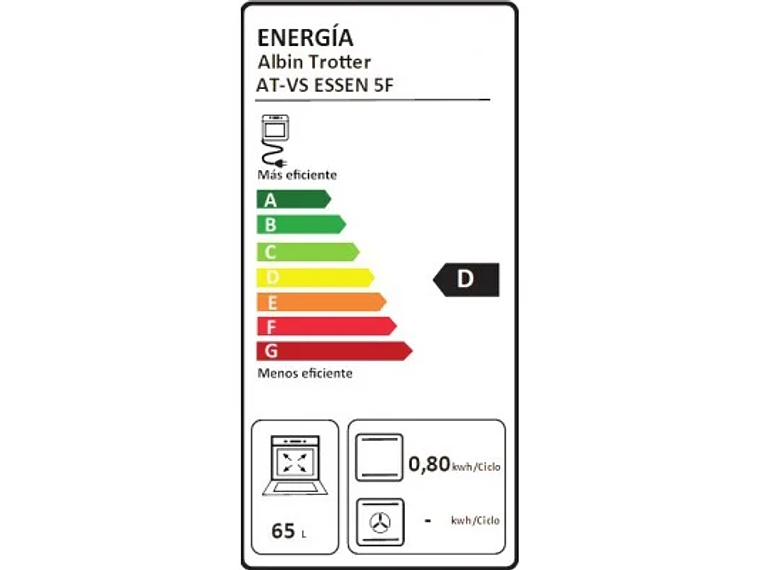 HORNO EMPOTRABLE AT-VS ESSEN 5F 4