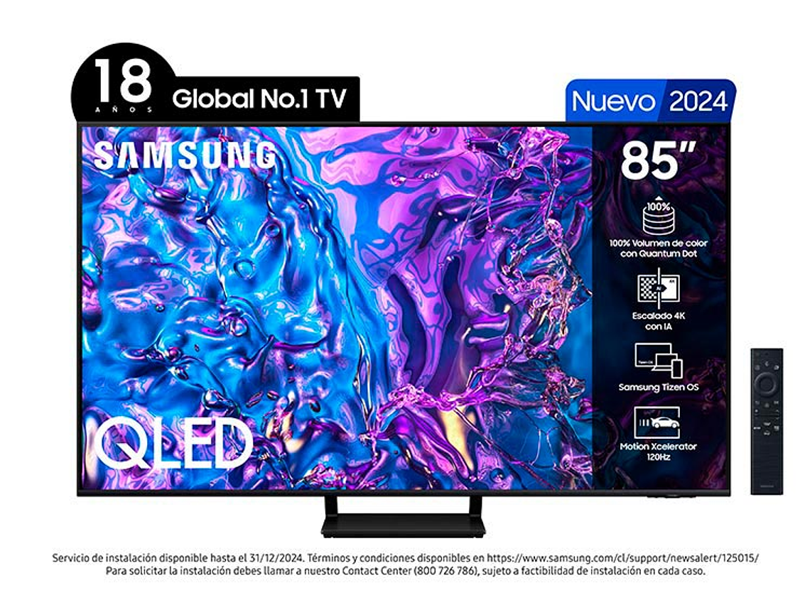 SMART TV SAMSUNG QLED UHD 4K 85