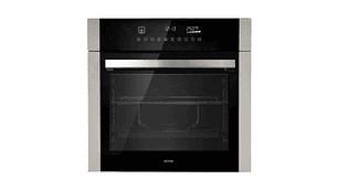 HORNO ELÉCTRICO EMPOTRABLE GRÖNER INOX TOUCH TRIPLE VIDRIO 10F 59L