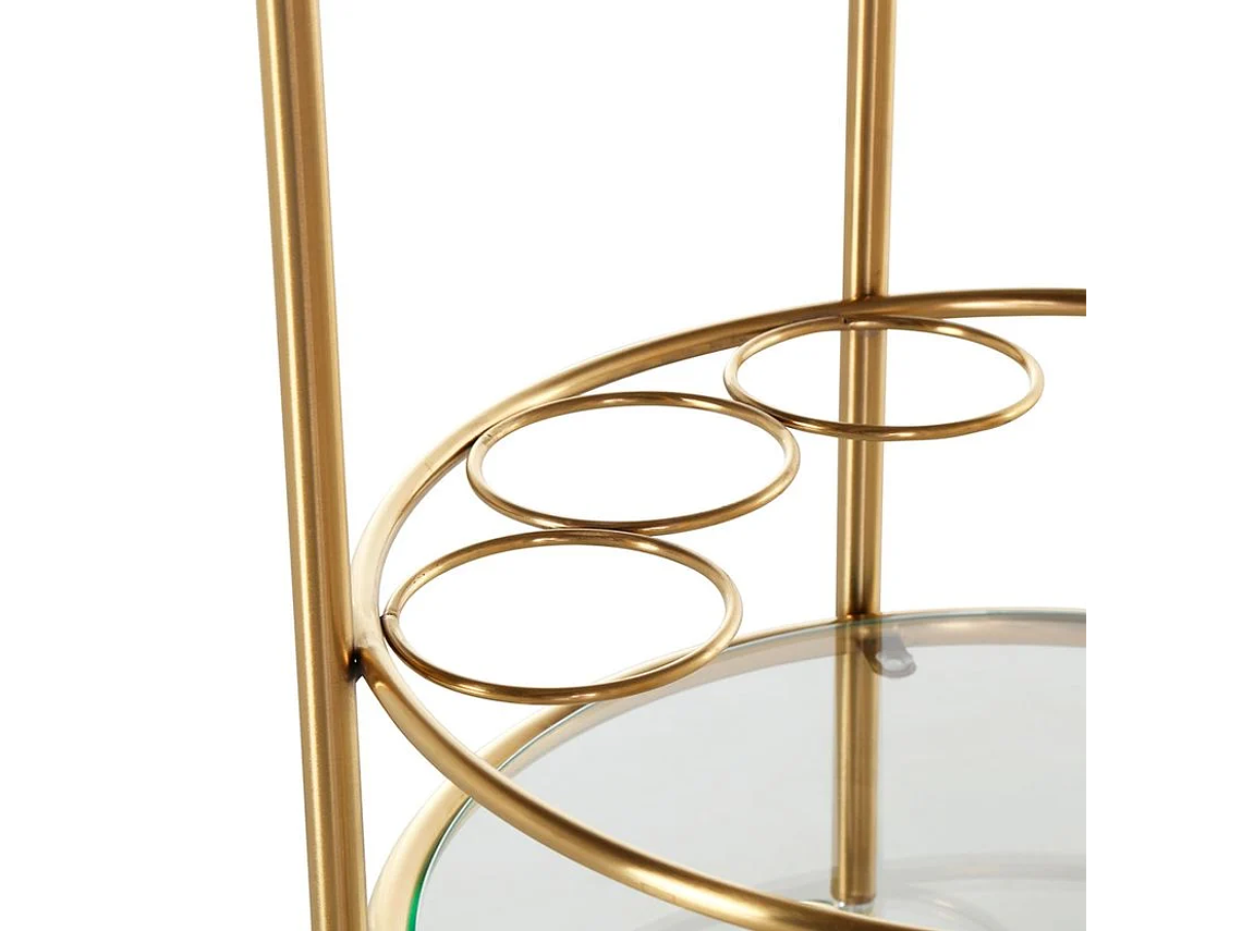 CARRO BAR ROSEN RAVAL BRONCE METAL 4