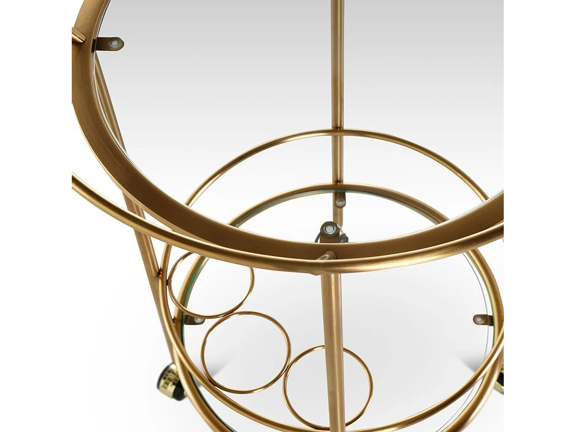 CARRO BAR ROSEN RAVAL BRONCE METAL 6