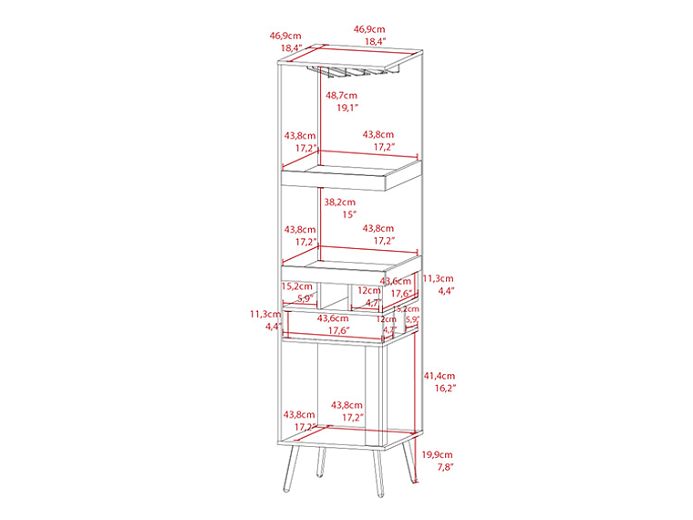 BAR TUHOME HUNA ESQUINERO 2P BEIGE 2