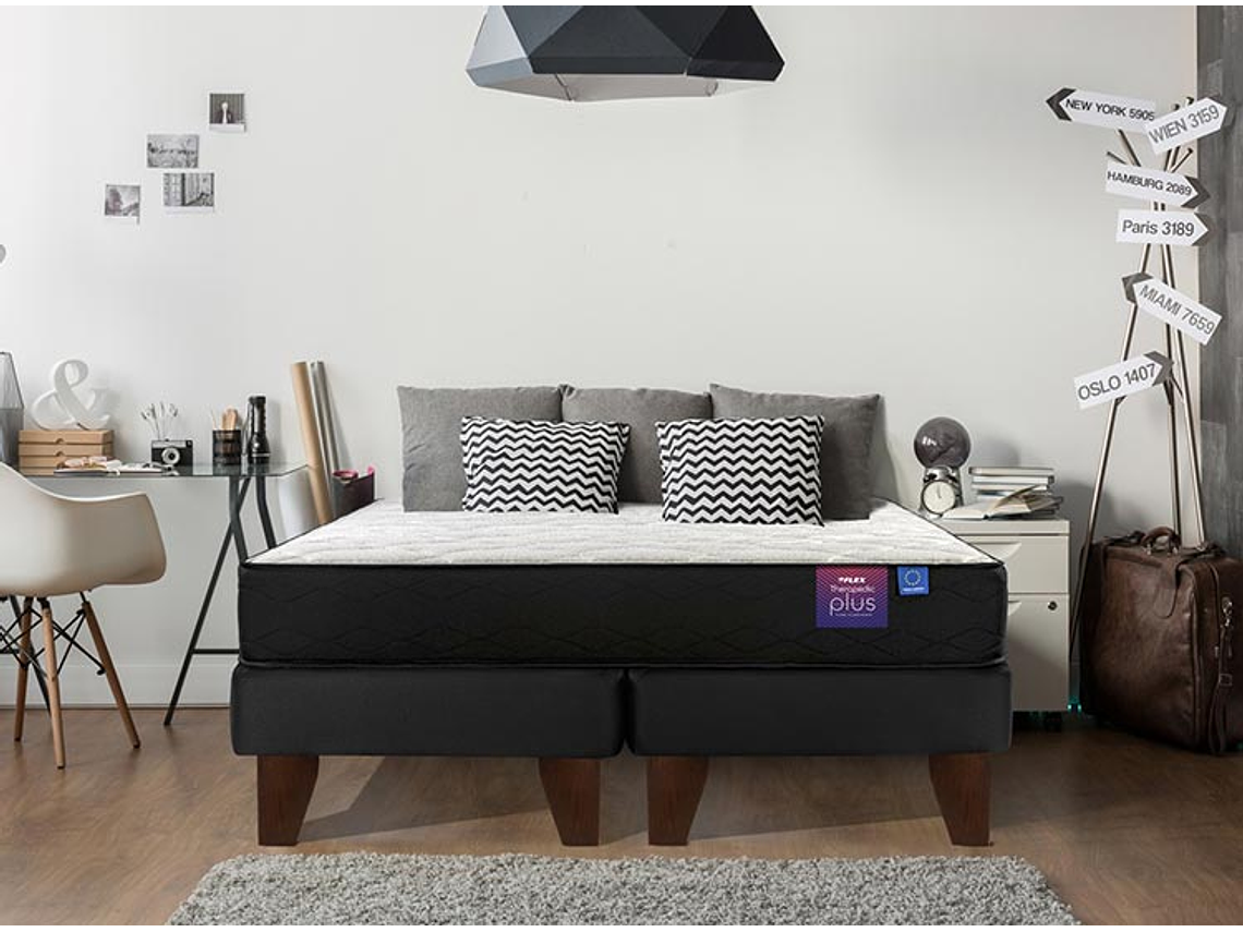 CAMA EUROPEA FLEX FLAT THERAPEDIC PLUS 1 PLAZA 6