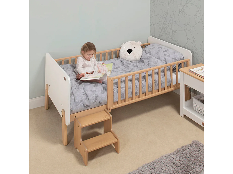 CAMA INFANTIL COLOMBA NATURA/BLANCO FORM 2