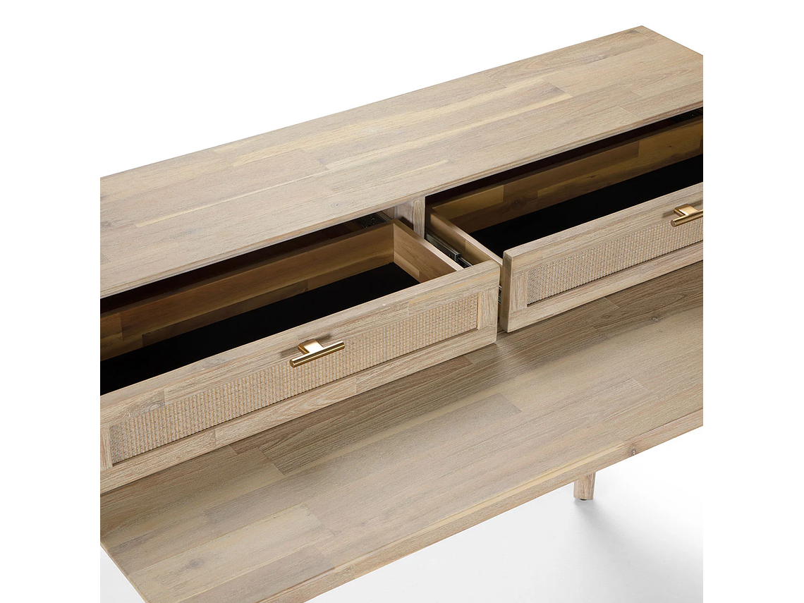 ESCRITORIO ROSEN HALSEY MADERA ACACIA 8