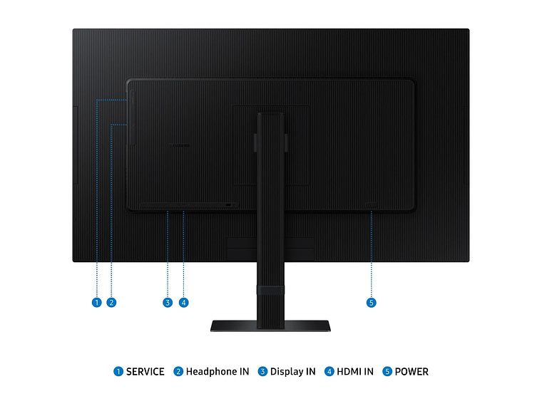 MONITOR SAMSUNG 27' S70UD VIEWFINITY S7 UHD 60HZ HIGH RESOLUTION PLANO 3