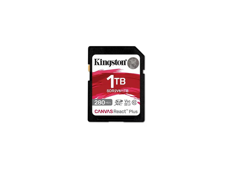 TARJETA DE MEMORIA SD KINGSTON CANVAS REACT PLUS V60 1TB 3