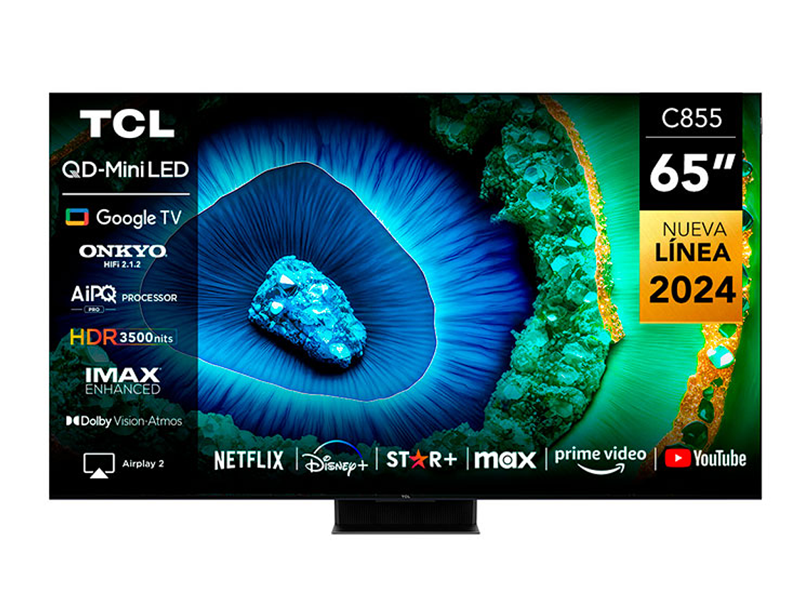 TELEVISOR SMART TV TCL 65C855 4K UHD 65