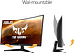 MONITOR GAMER CURVO ASUS TUF VG32VQ1B 31.5' WQHD 165HZ 1MS FREESYNC - Miniatura 5