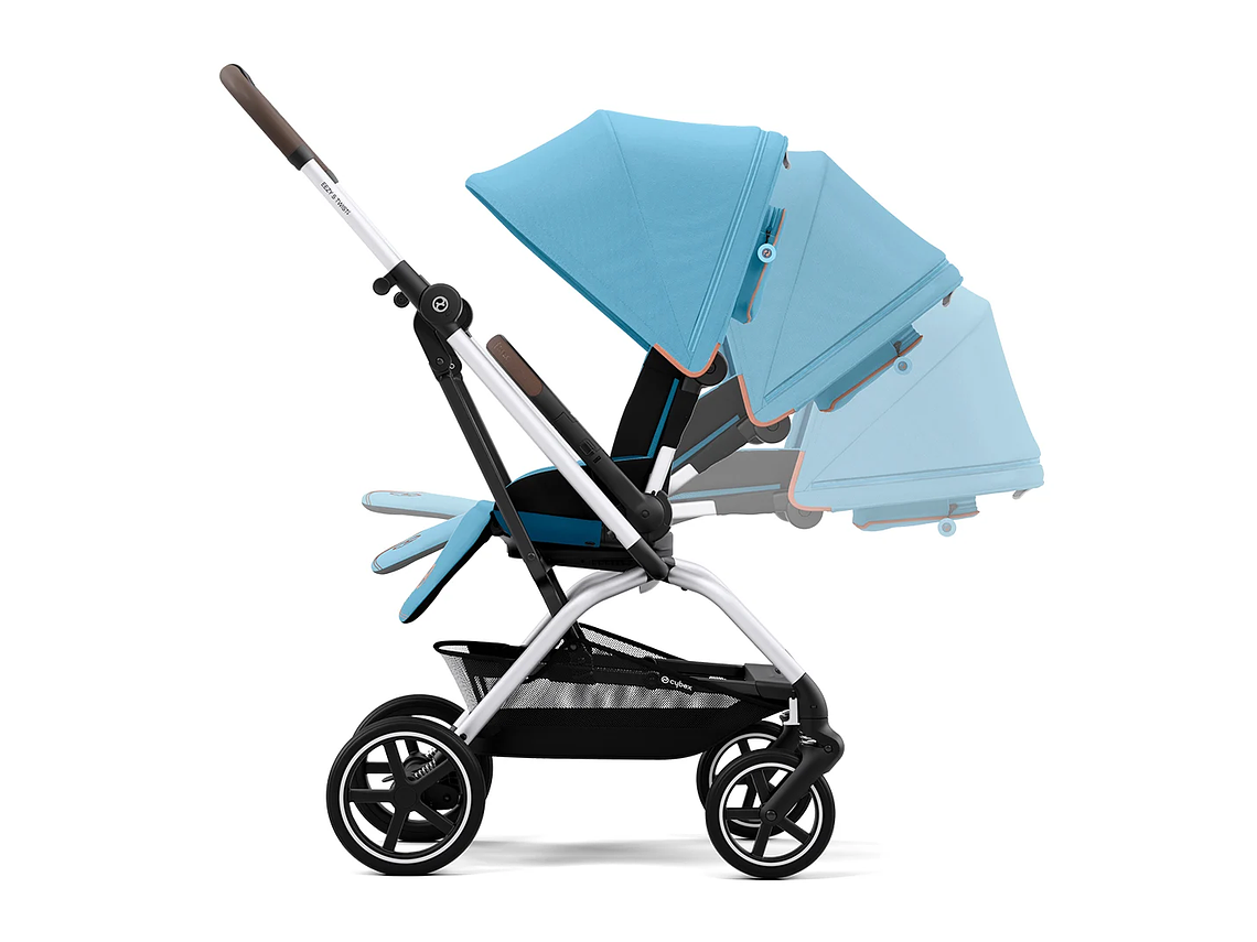 COCHE COMPACTO EEZY S TWIST PLUS SLV BEACH BLUE 3