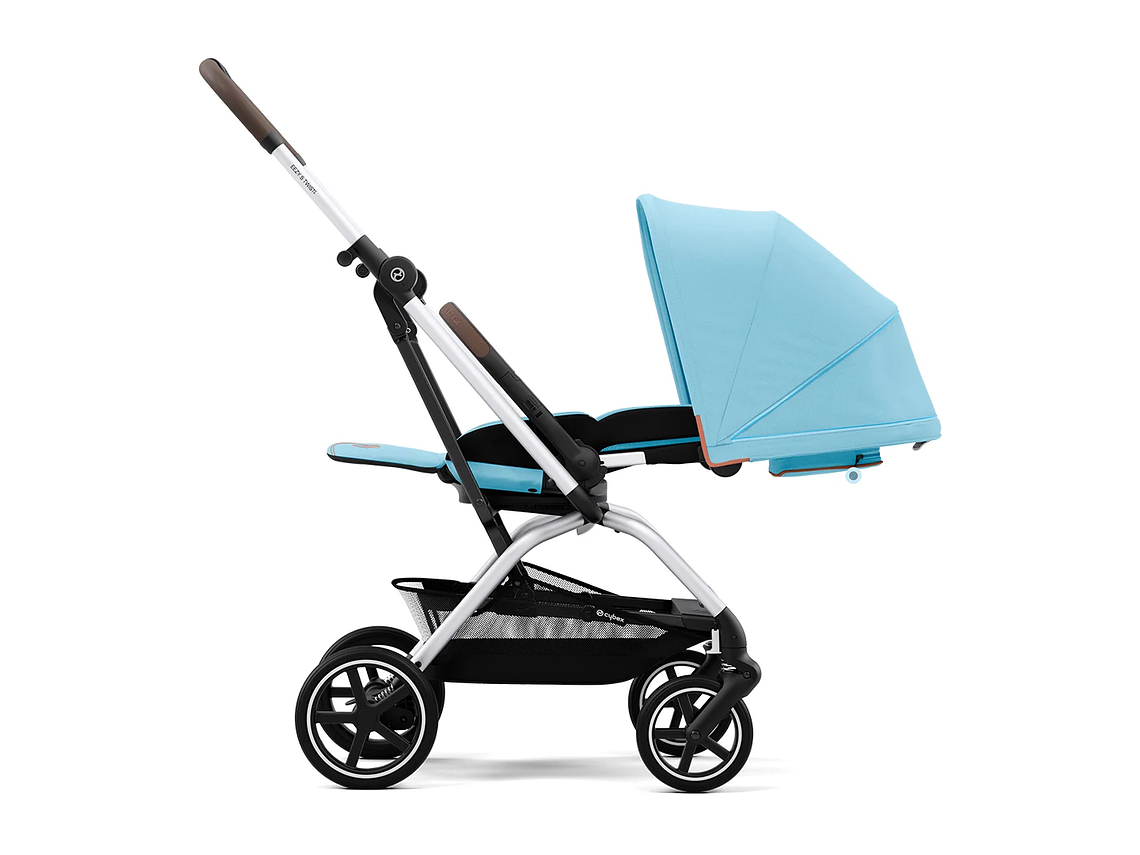 COCHE COMPACTO EEZY S TWIST PLUS SLV BEACH BLUE 4