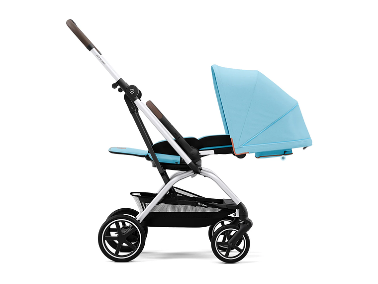COCHE COMPACTO EEZY S TWIST PLUS SLV BEACH BLUE 4