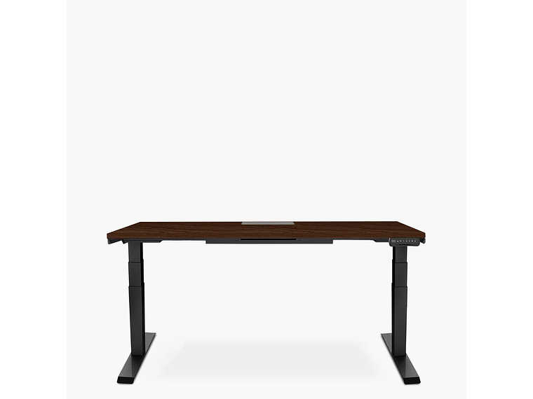 ESCRITORIO FORM OFFICE COSMO ELÉCTRICO DUAL CON PASACABLES 160X70 METAL 1