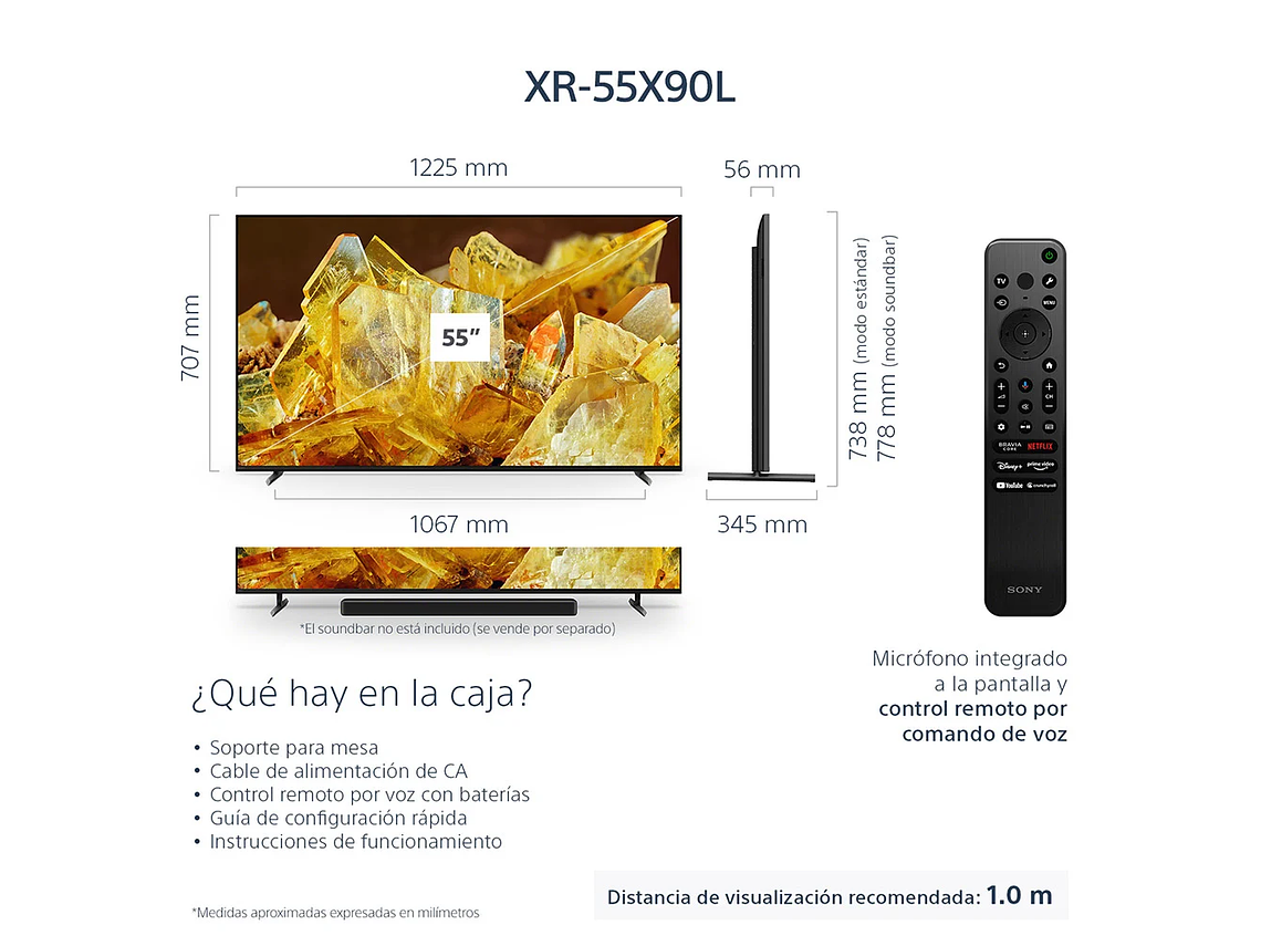 SMART TV SONY 4K ULTRA HD 55