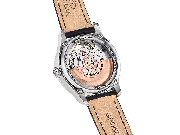 RELOJ DE PULSERA JAGUAR J994/C SWISS NEGRO MUJER AUTOMÁTICO 3