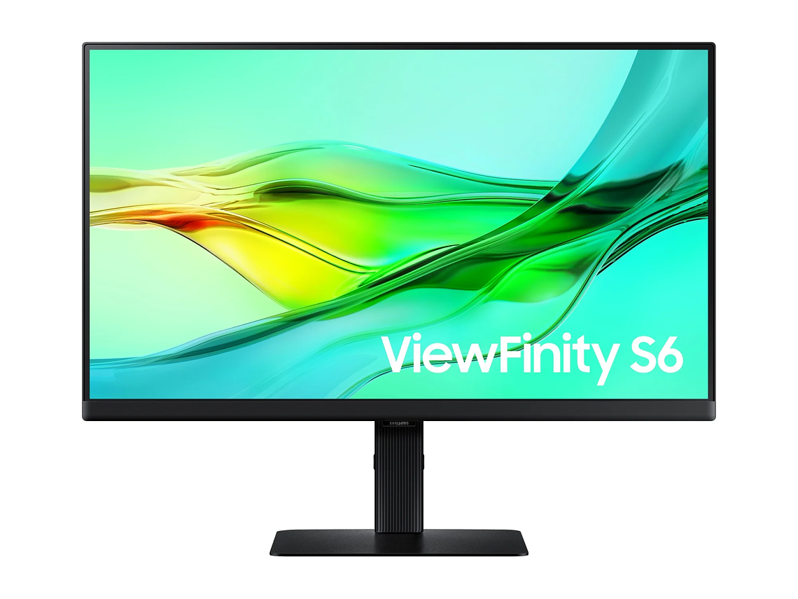 MONITOR SAMSUNG 24' S60UD VIEWFINITY S6 QHD 100HZ HIGH RESOLUTION PLANO 1