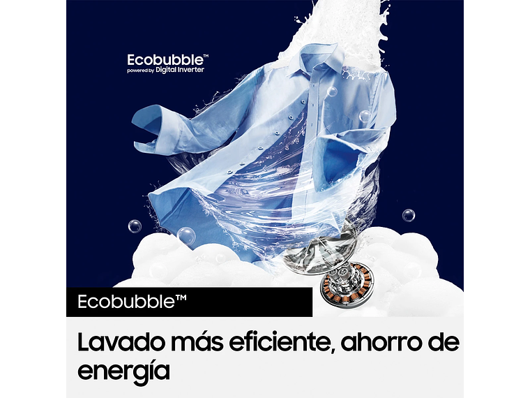 LAVADORA CARGA SUPERIOR SAMSUNG WA13CG5441BW 13KG BLANCO 9