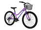 BICICLETA INFANTIL OXFORD LUNA MORADO ARO 24 - Miniatura 1