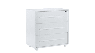  CÓMODA Y MUDADOR KUBA | BLANCO