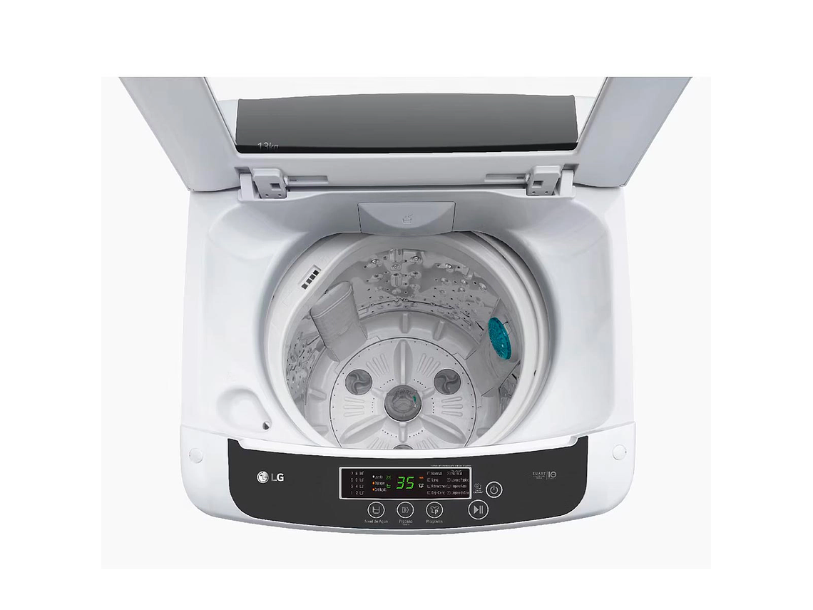 LAVADORA CARGA SUPERIOR LG WT13WPBPK 13KG BLANCO 3