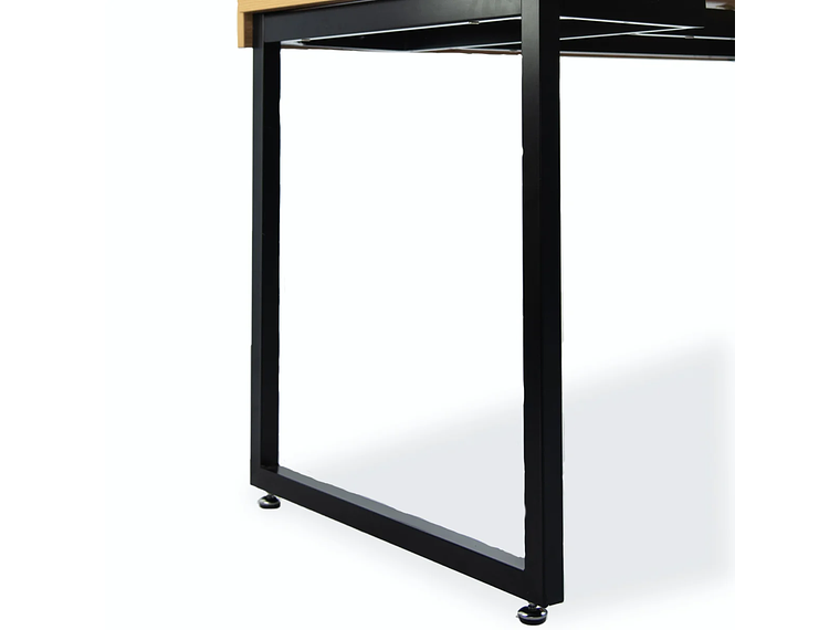 ESCRITORIO NECTAR MADERA ACACIA 2 GAVETAS 85*140*62CM METAL 2