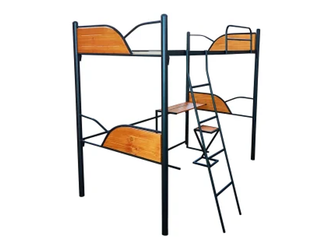 CAMA ALTA STUDIO 1.5 PLAZAS | NEGRO | 1_5_PLAZAS 1