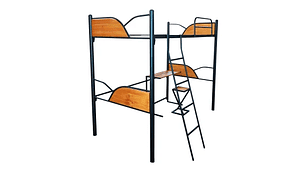 CAMA ALTA STUDIO 1.5 PLAZAS | NEGRO | 1_5_PLAZAS