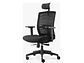 SILLA DE OFICINA TAYLOR SYNCRO CON CABECERO COLOR NEGRO - Miniatura 2